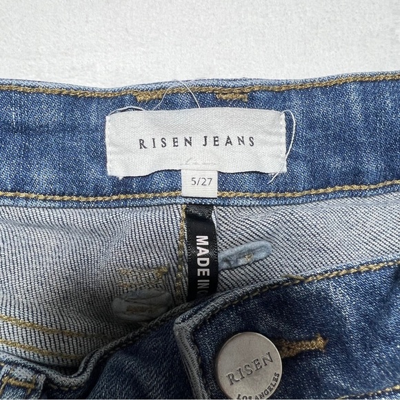 Risen Denim Distressed Women Shorts - Picture 7 of 7